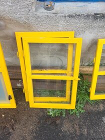 Použitá dřevěná okna - jednosklo - 4