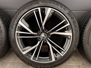 Originál sada Škoda Neptune s pneu 235/45 r20 - 4