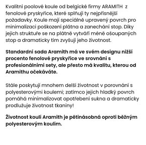 Koule Pool ARAMITH standart - 4