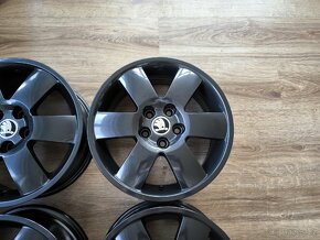 Alu kola 5x100 R15 BAND - Škoda Fabia I, II, Roomster, VW - 4