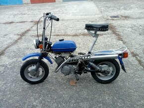 Sovětská motorka Riga mini 50ccm - dvoutakt - 4