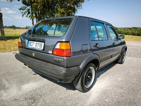 VW GOLF II 1.6 55kw, r.v. 1988, VÝBORNÝ STAV, BEZ KOROZE - 4