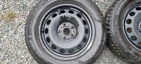 Plechové disky Škoda Oct 4 5x112 6,5x16 ET46 205/60r16 zimní - 4