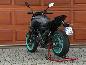 Yamaha MT-07 54kW DPH 2.000km CYAN STORM - 4