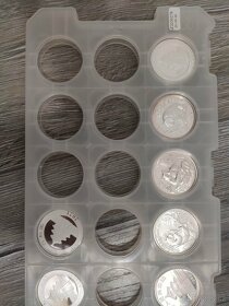 4 mince China Panda 1oz - 4