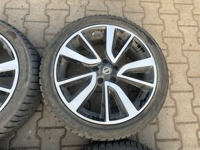 4x al kola 5x114.3 19 + pneu zimní 225/45 R19 - 4