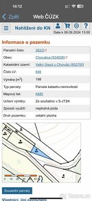 Prodej pozemku 198 m2 Velky Ujezd u Chorusic - 4