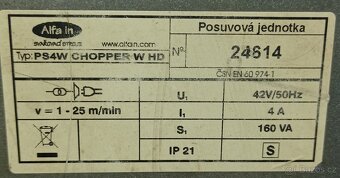 Synergická MIG/MAG svářečka Alfa In ATA 500 CHOPPER W HD - 4