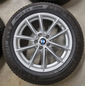 Téměř nejeté ZIMNÍ 17" Michelin ALU BMW 5 - G30,G31,G32,G11 - 4