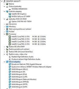 Packard Bell Easynote PEW91,proc.i3,WIN 10,HDD 640GB,RAM 4GB - 4