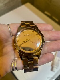 Marc Jacobs rosé gold hodinky dámské růžové zlato - 4