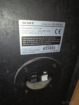 Sony - Sada 5ks reproduktorů + pasivní subwoofer - 4