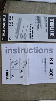 střešní nosič THULE Rapid system ,4001, 755, - 4