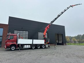 Mercedes-Benz AROCS 3746 8x4 - valník s hydraulickou rukou - 4