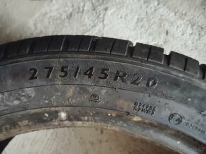 Zimní pneu 275/45 R 20  pouze 2 ks NOVÉ - 4