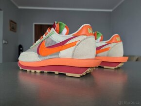 Nike LD Waffle Sacai Clot Net Orange Blaze - 4