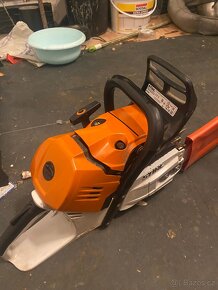 stihl ms 500i motorová pila pevná cena jak nová - 4