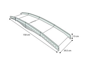 Nástupní rampa do auta pro psy - 4