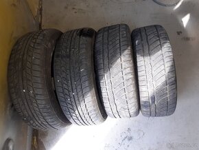 Prodám alu kola opel 6jx15 ET49 se zimními pneu 195/55r15, p - 4