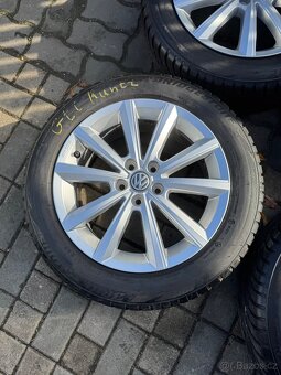 ORIGINÁL Alu Volkswagen Merano R16, 5x100 - ZIMNÍ PNEU - 4