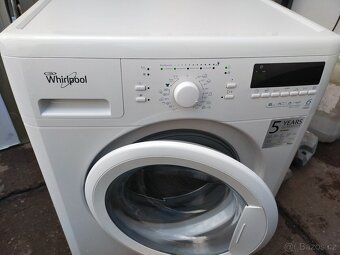 Prodám bocni  pračku zn. WHIRLPOOL-6KG---ZDARMA DOVEZU-- - 4