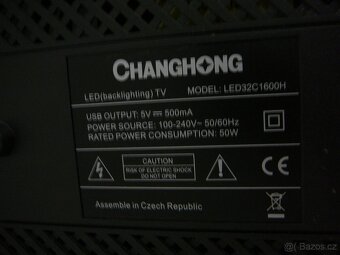 Changhong LED32C1600H - 4