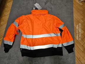 PORTWEST HI-VIS BOMBER  Zateplený reflexní bomber 3v1 XXXL - 4