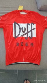 Cyklo dres Duff beer - 4