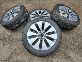 r18" zimní 5x112 7,5x18 et51 pneu 215/55 r18 60% - 4