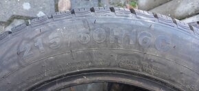 ZIMNÍ PNEU TOMKET 215/60 R16 C .,. DVA KUSY - 4