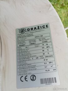 BOJLER KOMBINOVANÝ DRAŽICE OKCV 160, TOPNE TĚLESO 2KW - 4