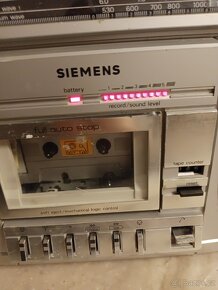 Siemens Club 781, radiomagnetofon retro kazeťák - 4