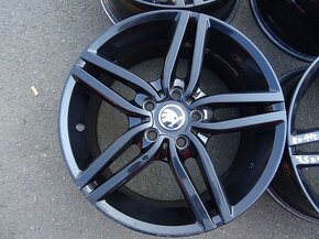 Alu disky pro Škoda, vel 17", 5x112, ET 52, šíře 7,5J - 4