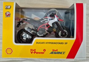 Shell Advance 5ks motorek Ducati 1:18 - 4