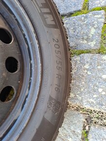 Zimní sada na Škoda, VW, Seat  205/55/R16 ET50 5x112 - 4