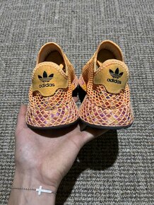 Adidas Deerupt Vel 39 1/3 oranžové - 4