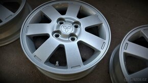 Alu disky 14" 4x100 Mitsubishi orig. + TPMS - 4