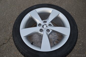 Š.Rapid/ Fabia 3 - NOVÝ zimní Alu komplet– 215/45R16 - 4