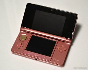 Nintendo 3DS, Coral Pink + 3 hry - 4