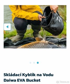 Skládací vědro na vodu Daiwa - 4