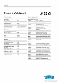 Stěnová pila TYROLIT WSE 1621, 20 kW, řez 705 mm - 4