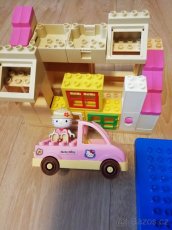 Lego duplo domek a autíčko hello kitty. Podložka. - 4