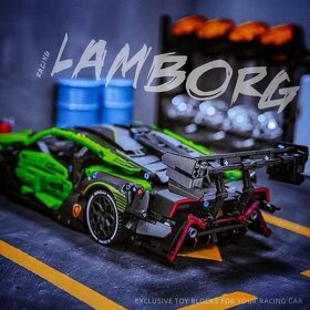 Stavebnice Lamborghini kompatibilní s LEGO - 4
