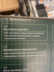 PARKSIDE Aku řetězová pila PKSA 40-Li B2 – bez aku a nab - 4