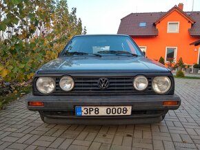 VW Golf 2; 1,6 TD,slušný, původní lak, šíbr; potřebuje péči - 4