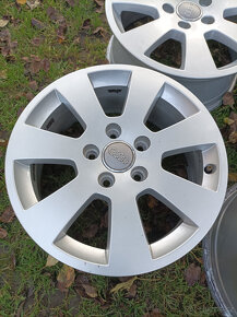 Alu kola originál Audi R16 5x112 Škoda VW Seat - 4