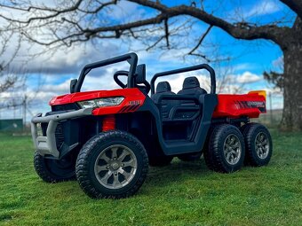 Dětská elektrická Buggy - šestikolka - pick-up 800W - 4