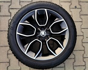 Alu kola originál Škoda Kodiaq 5x112 R19 Crater - 4