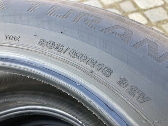 4ks letních pneumatik BRIDGESTONE 205/60R16 92V DOT2019 - 4