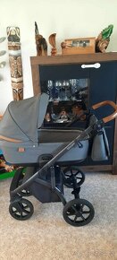 Prodám kočárek Roan Bloom, autosedačku Cybex + adaptéry - 4